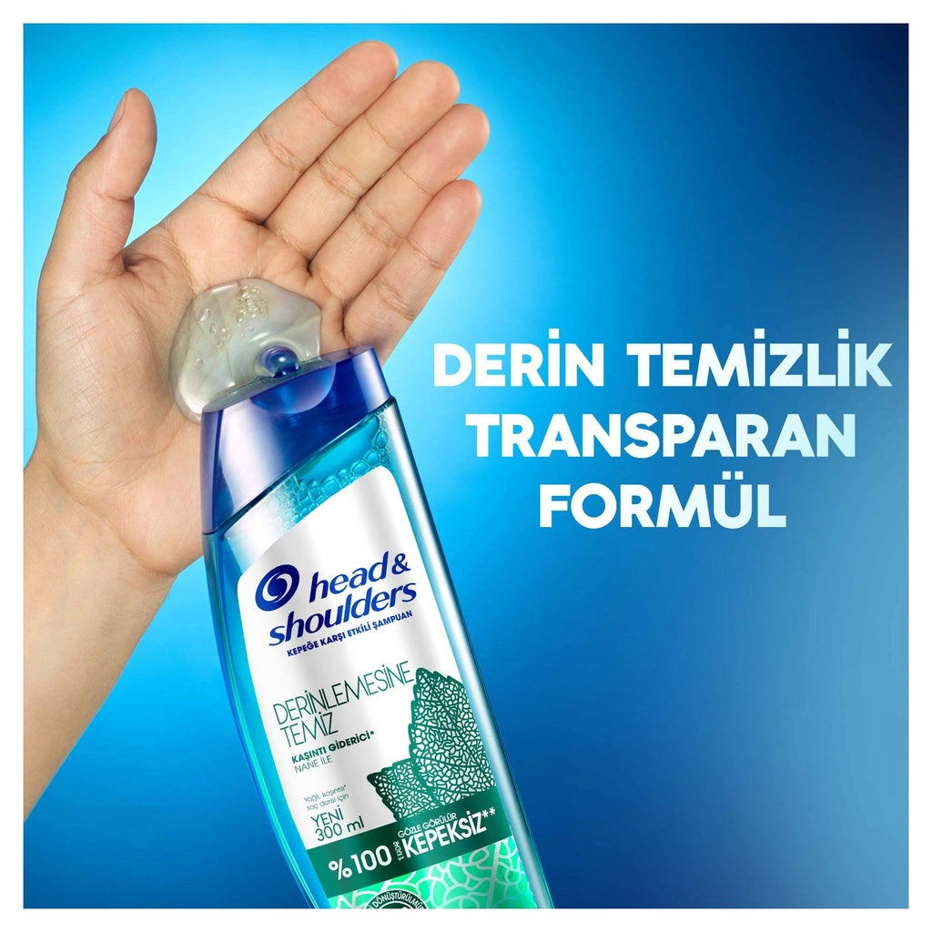 Head & Shoulders Deep Clean Anti-Itching Anti-Dandruff Shampoo 300 ml