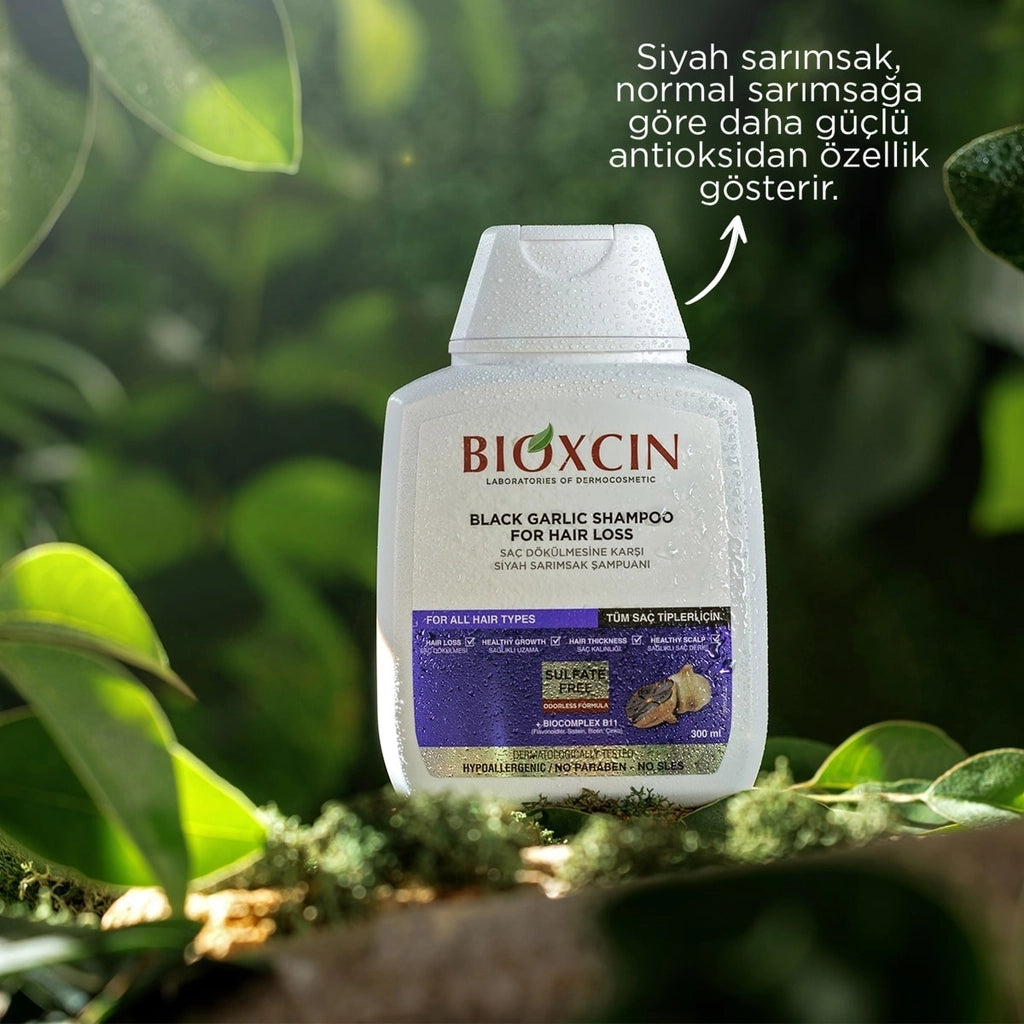 Bioxcin Black Garlic Shampoo 300 ml