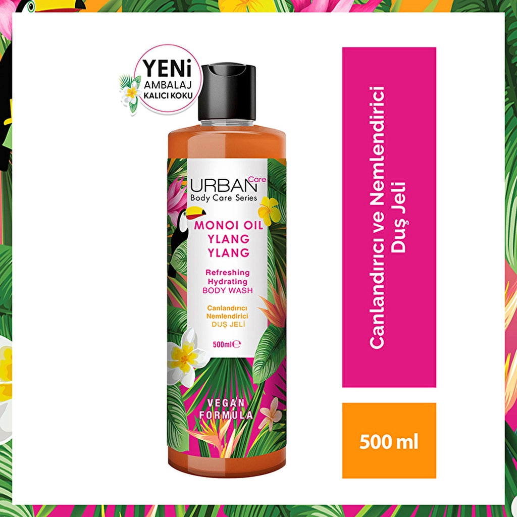 Urban Care Monoi Oil & Ylang Ylang Refreshing and Purifying Shower Gel 500 ml