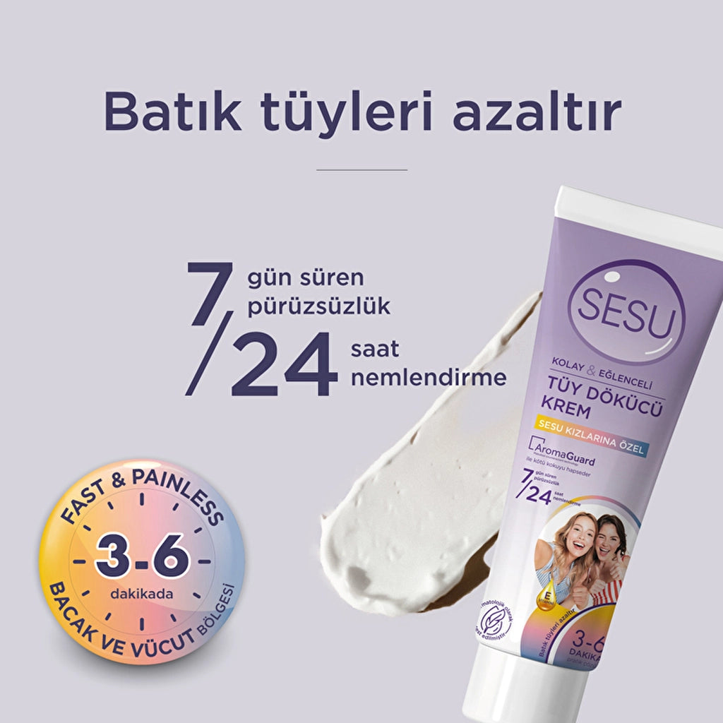 Sesu Depilatory Cream First Step to Waxing 100 ml