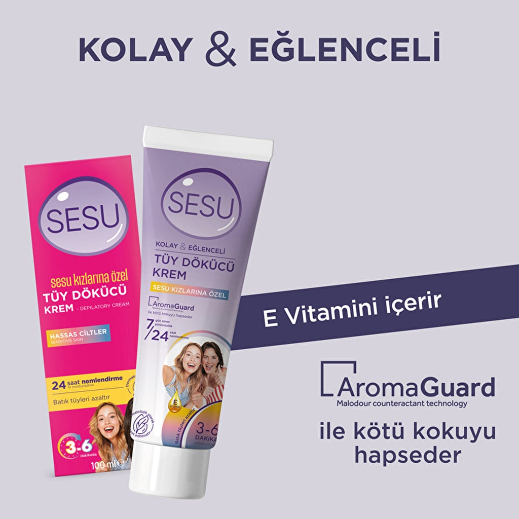 Sesu Depilatory Cream First Step to Waxing 100 ml