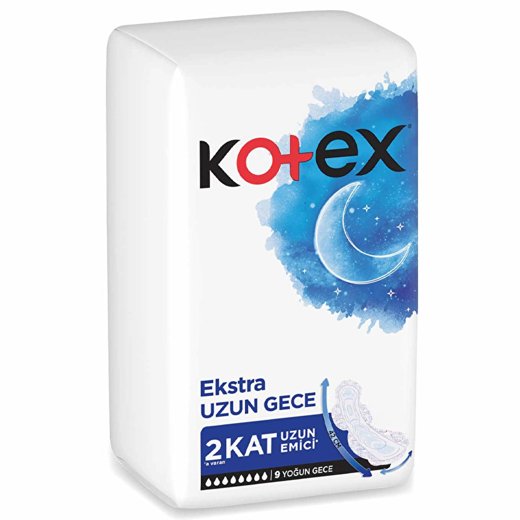 Kotex Ultra Extra Long Night 9-Piece Sanitary Pads