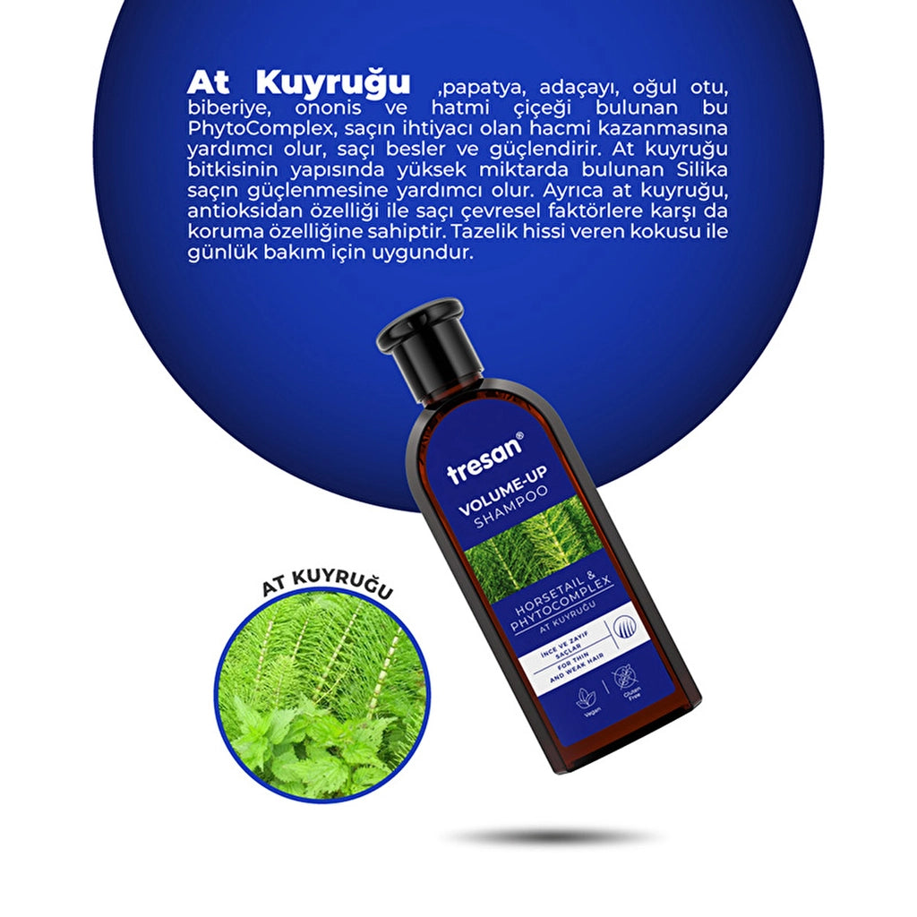 Tresan Horsetail & Phytocomplex Volumizing Care Shampoo 300 ml