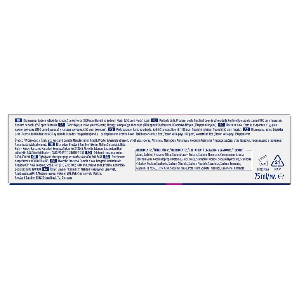 Oral-B Pro-Science Advanced Sensitivity and Gum Relief Original Toothpaste 75 ml
