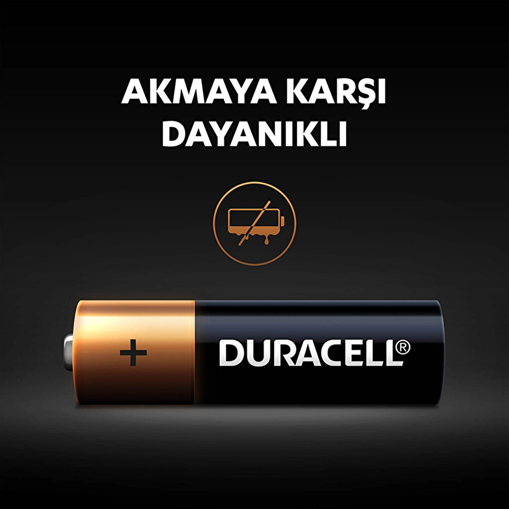 Duracell Basic Slim Pen Batteries 4 AAA