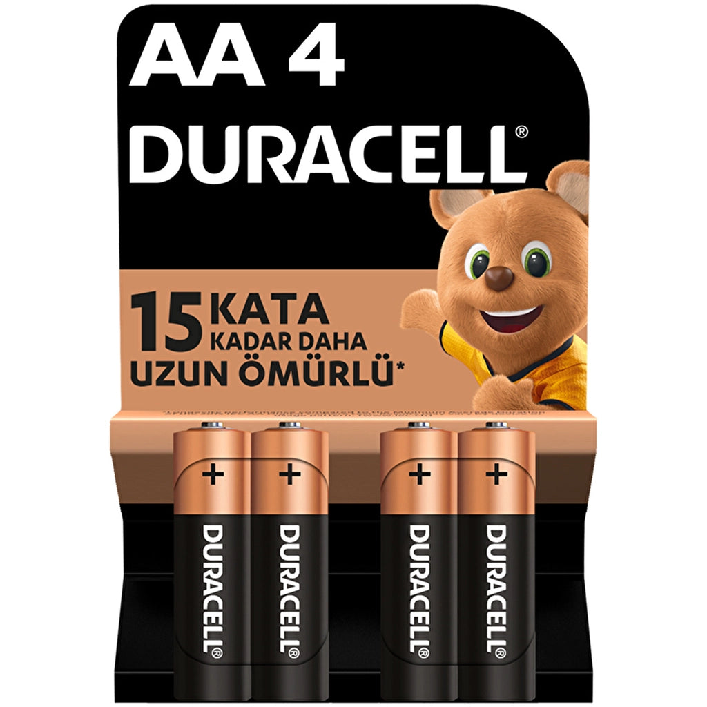 Duracell Basic Pen Batteries 4 AA