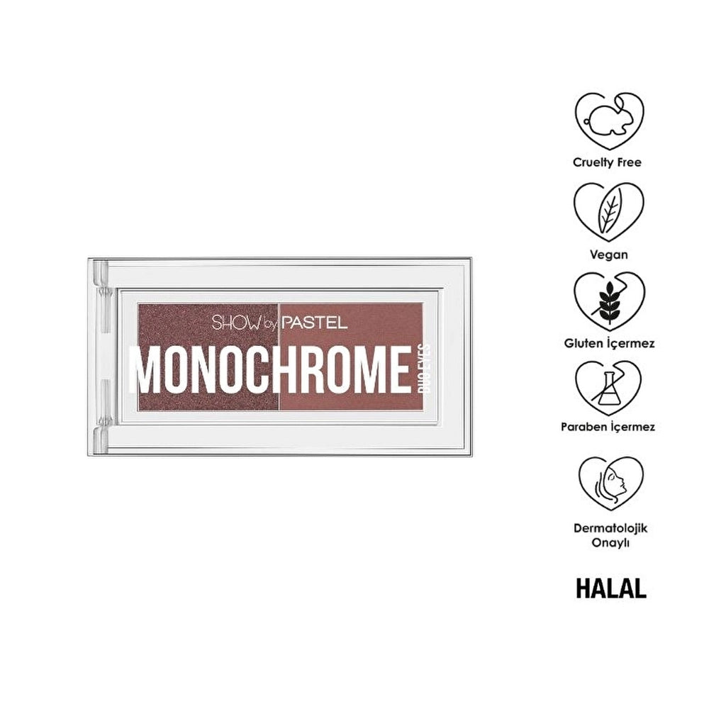 Show by Pastel Monochrome Duo Eyes Double Eyeshadow Palette 24 Let&
