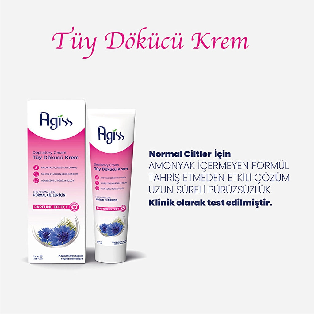 Agiss Depilatory Cream For Normal Skin 100 ml