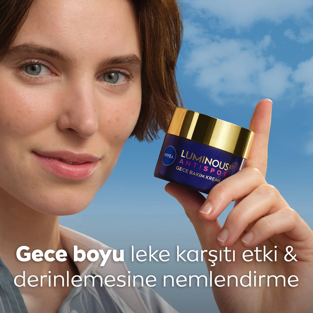 Nivea Luminous630 Thiamidol Effective Anti-Blemish Night Face Care Cream 50 ml