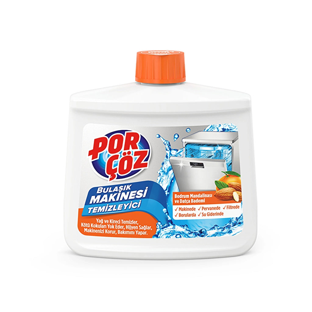 Porçöz Dishwasher Cleaner Bodrum Tangerine - Datça Almond 250 ml