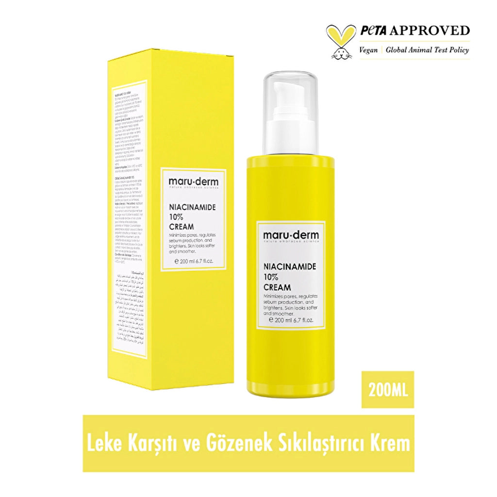 Maruderm Niacinamide 10% Anti-Blemish and Pore Firming Cream 200 ml