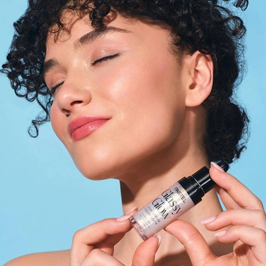 Pastel Makeup To Skincare Glassy Glow Skin Serum