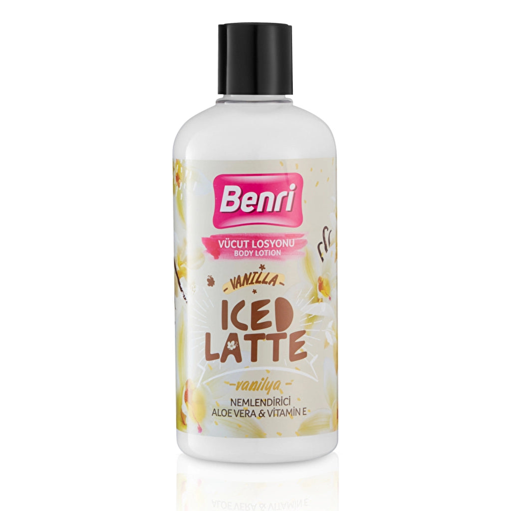Benri Vanilla Iced Latte Body Lotion 500 ml