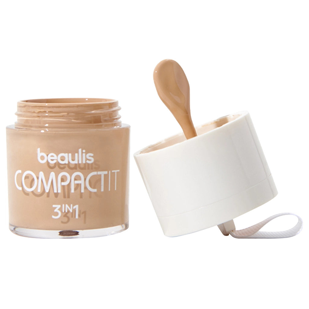 Beaulis Compact It Foundation & Blush & Concealer 115 Natural Beige