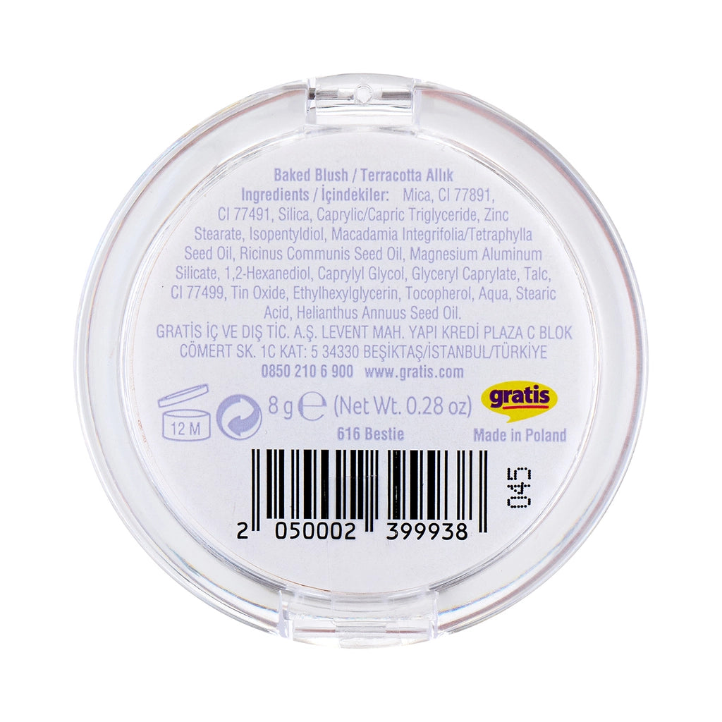 Beaulis Bake It Baked Blush 616 Bestie