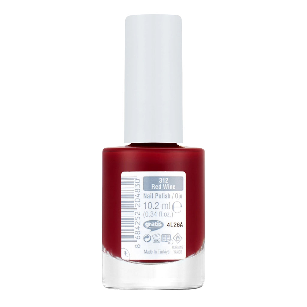 Beaulis Paint It Nail Polish 312 Red Wine