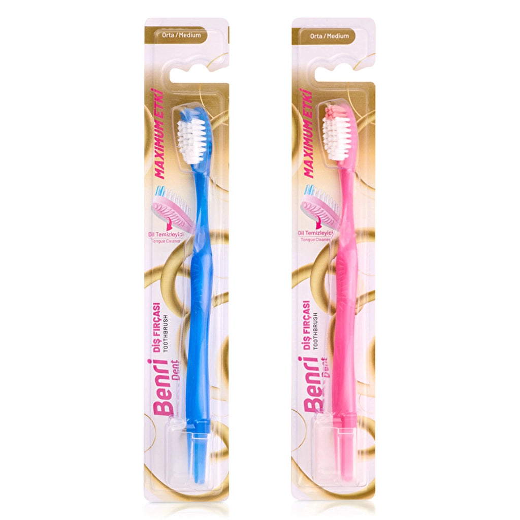 Benri Dent Toothbrush Thin (Assorted)