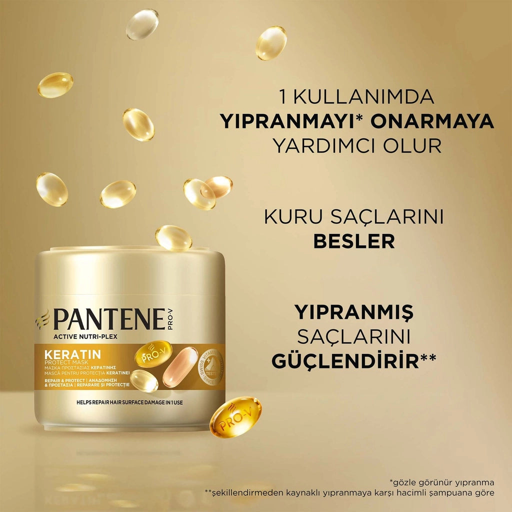 Pantene Pro-V Repair and Protection Keratin Hair Mask for Weak and Damaged Hair 200 ml
