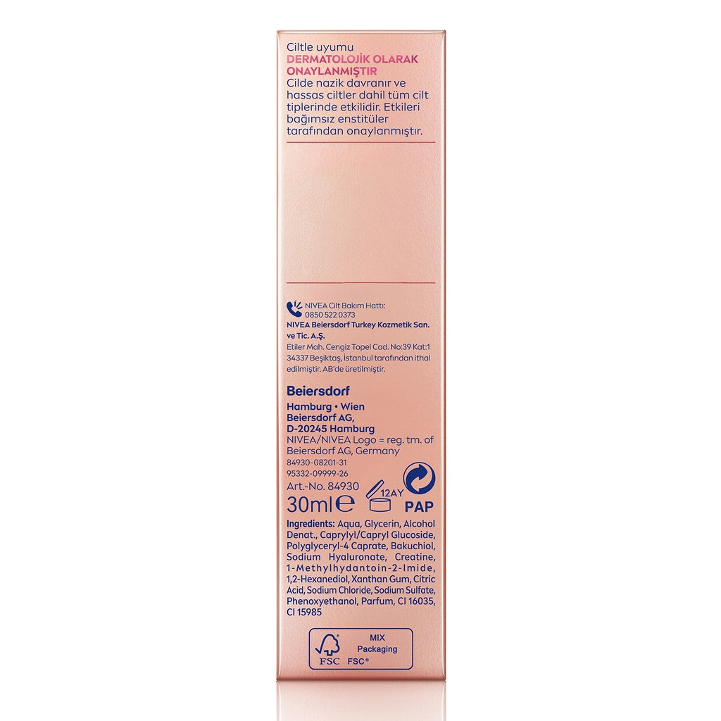 Nivea Cellular Expert Lift Natural Retinol Alternative Skin Serum Containing Pure Bakuchiol 30 ml