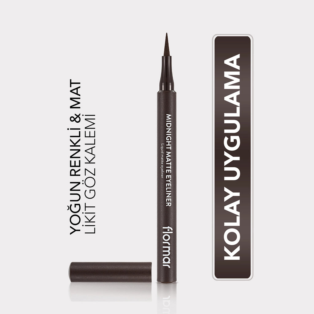 Flormar Midnight Matte Eyeliner 04 Green