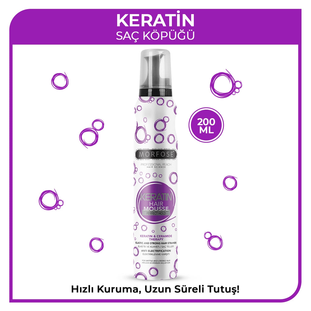 Morfose Keratin Hair Mousse 200 ml