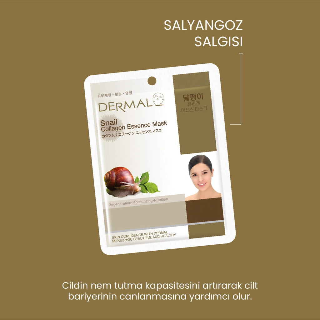 Dermal Snail Extract Collagen Mask 23 gr