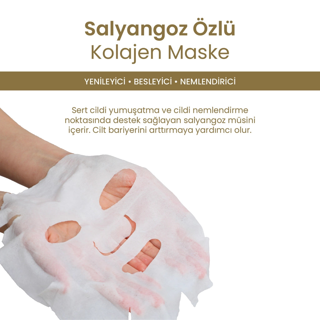 Dermal Snail Extract Collagen Mask 23 gr