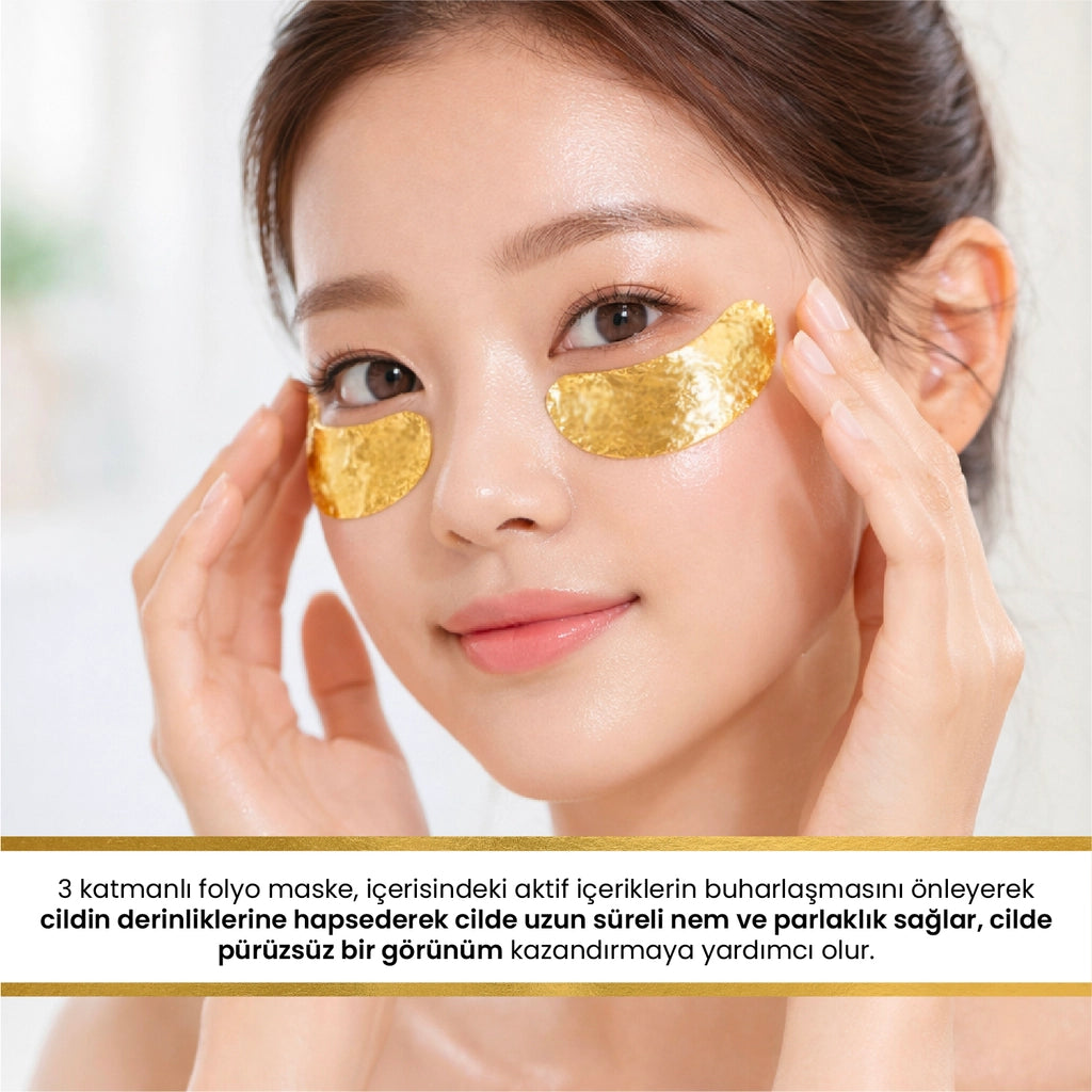 Dermal Gold Flash Foil Eye Mask 4 gr