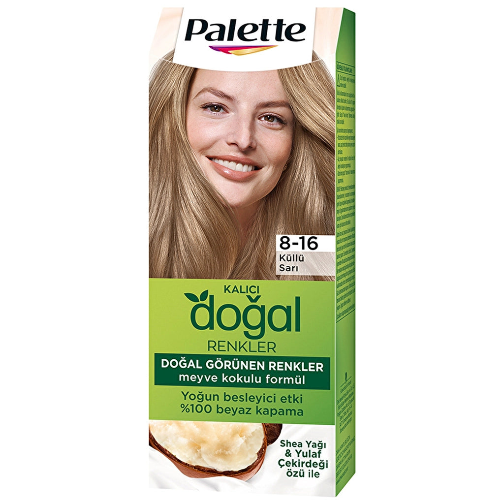 Palette Permanent Natural Colors Hair Dye 8-16 Ash Blonde