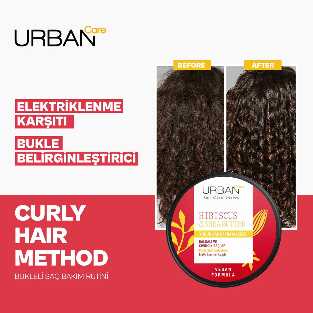 Urban Care Hibiscus & Shea Butter Intensive Hair Care Mask 230 ml