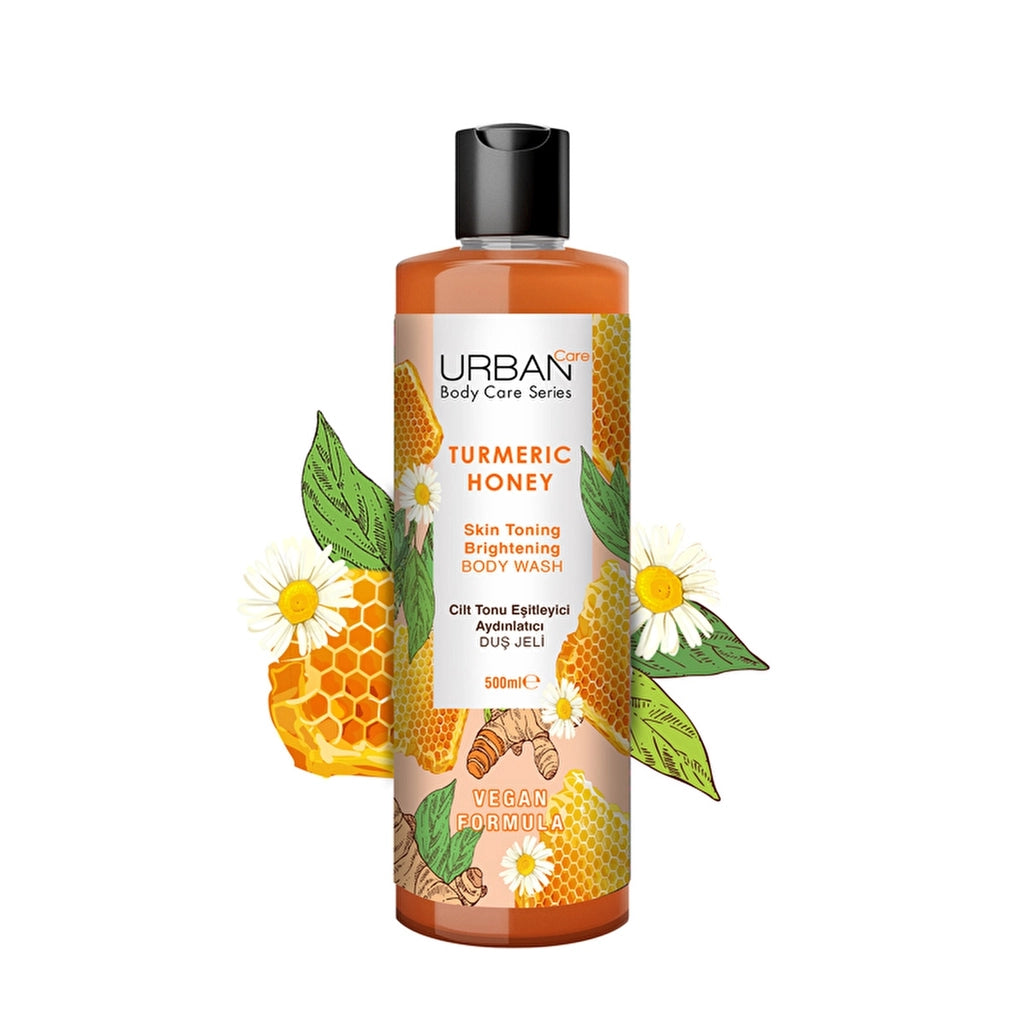 Urban Care Turmeric Honey Skin Tone Equalizing and Brightening Shower Gel 500 ml