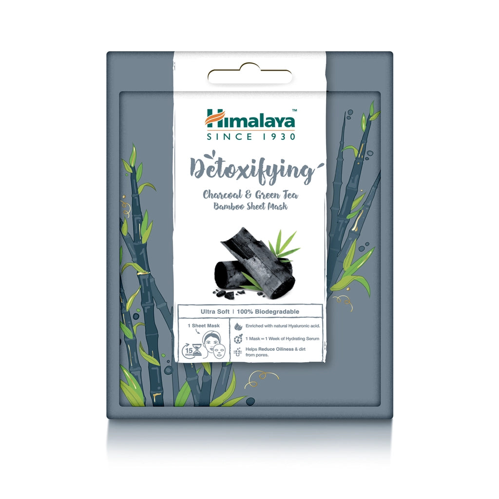 Himalaya Detox Charcoal and Green Tea Effective Paper Mask 30 ml