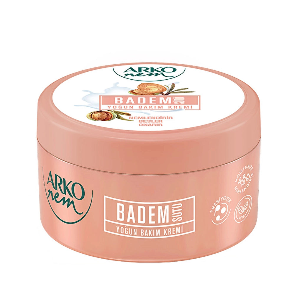 Arko Nem Prebiotic Almond Milk Cream 250 ml