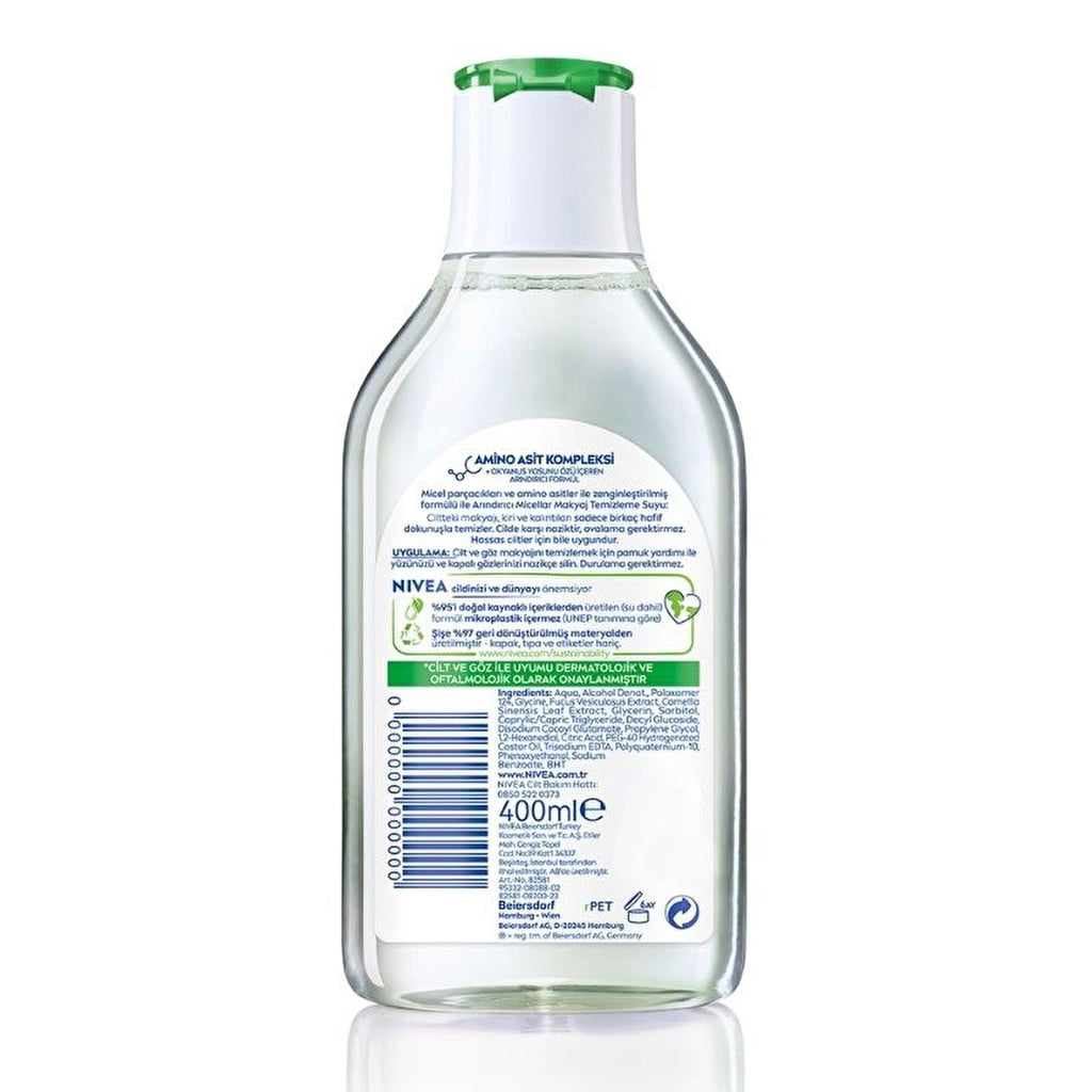 Nivea Micellar Make-up Cleansing Water Purifying 400 ml