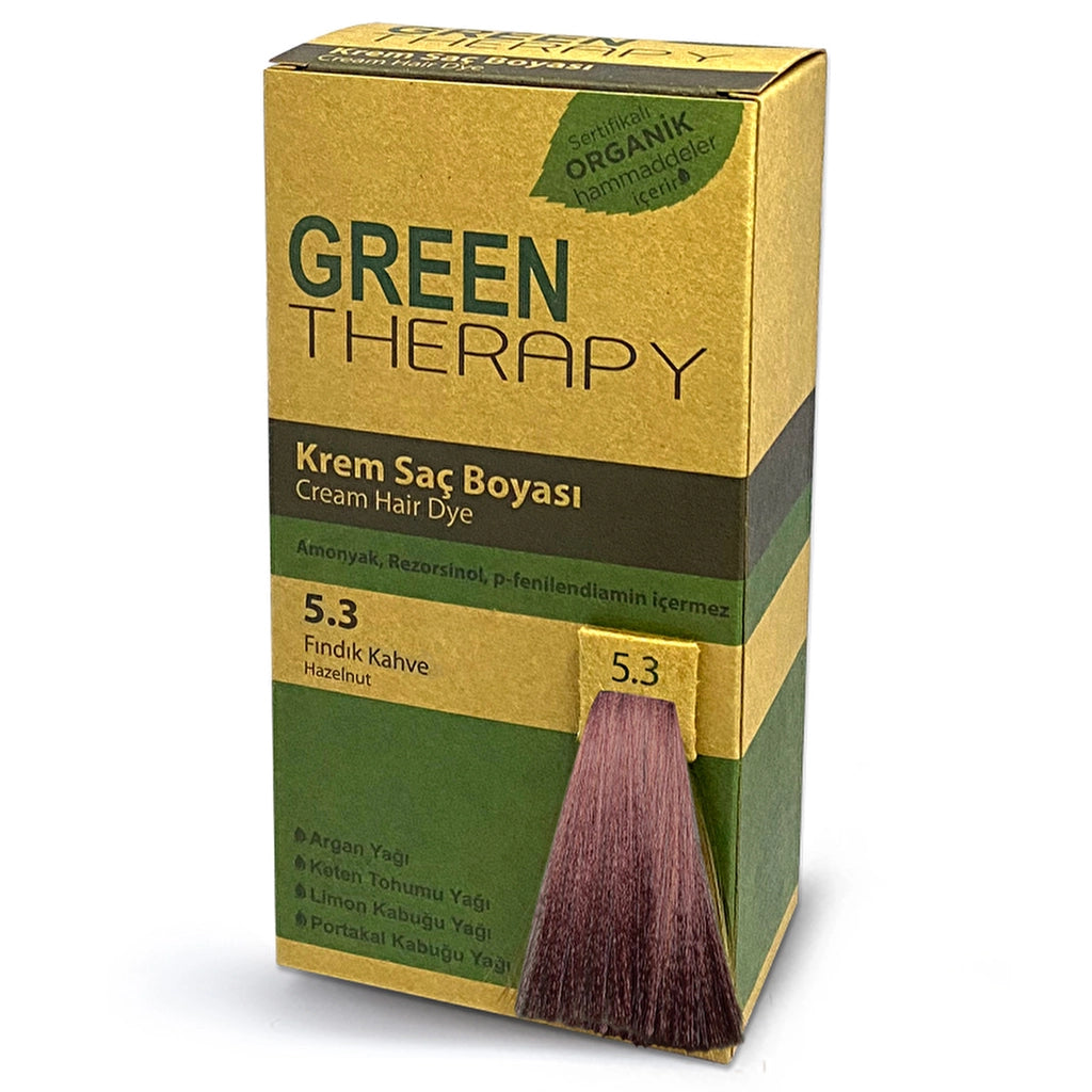Green Therapy Cream Hair Dye 9.1 Ash Blonde