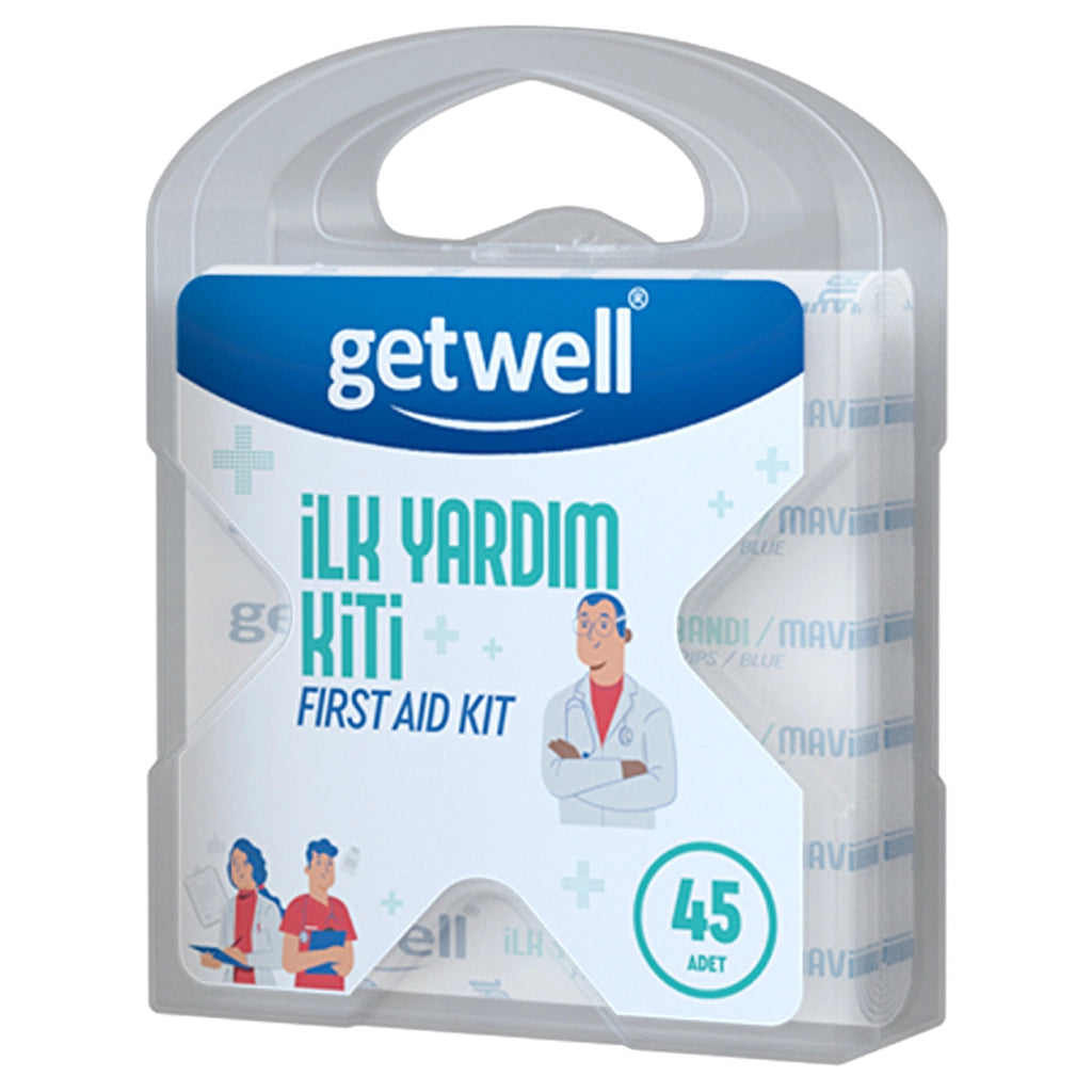Getwell First Aid Kit 45 Pieces
