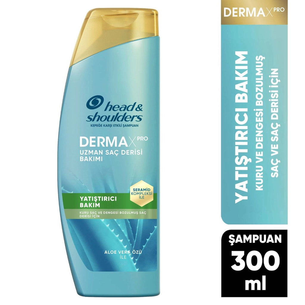 Head & Shoulders DermaXPro Soothing Anti-Dandruff Shampoo with Aloe Vera Extract and Ceramide 300 ml