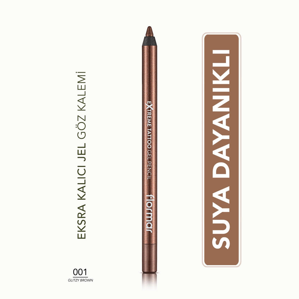 Flormar Extreme Tattoo Extra Permanent Matte Gel Eye Pencil 012 Blue Dream