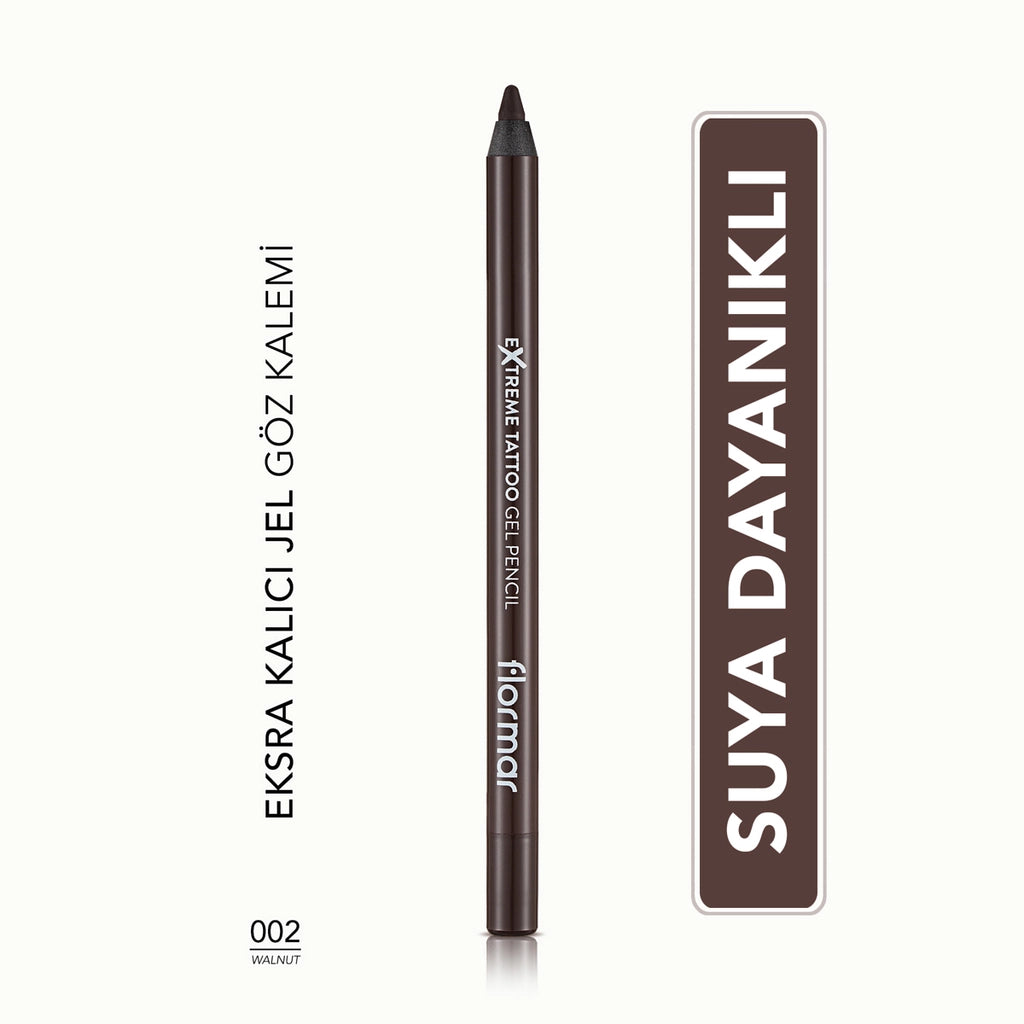 Flormar Extreme Tattoo Extra Permanent Matte Gel Eye Pencil 005 Very Berry