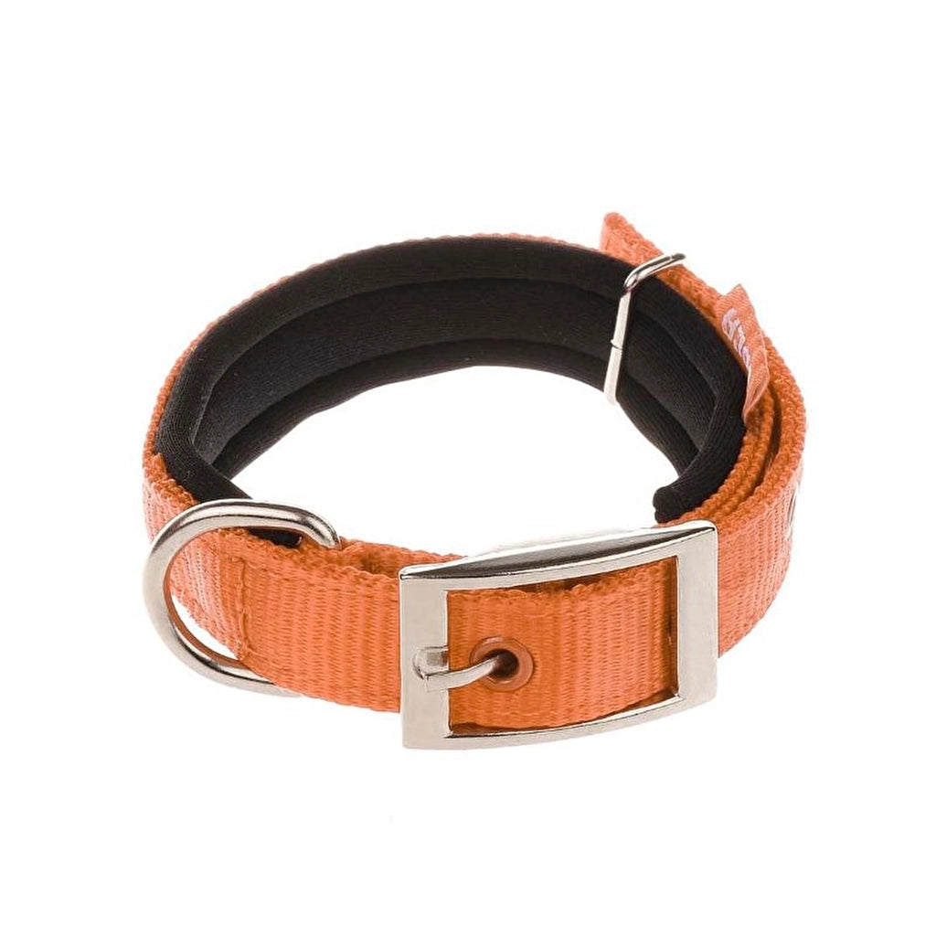 Doca Woven Fabric Soft Texture Orange Collar 60 cm DP35-01536