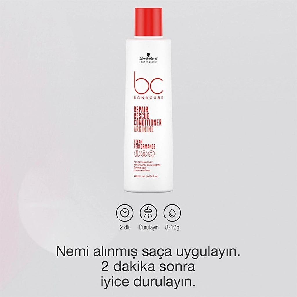 Bonacure Clean Emergency Rescue Conditioner 200 ml