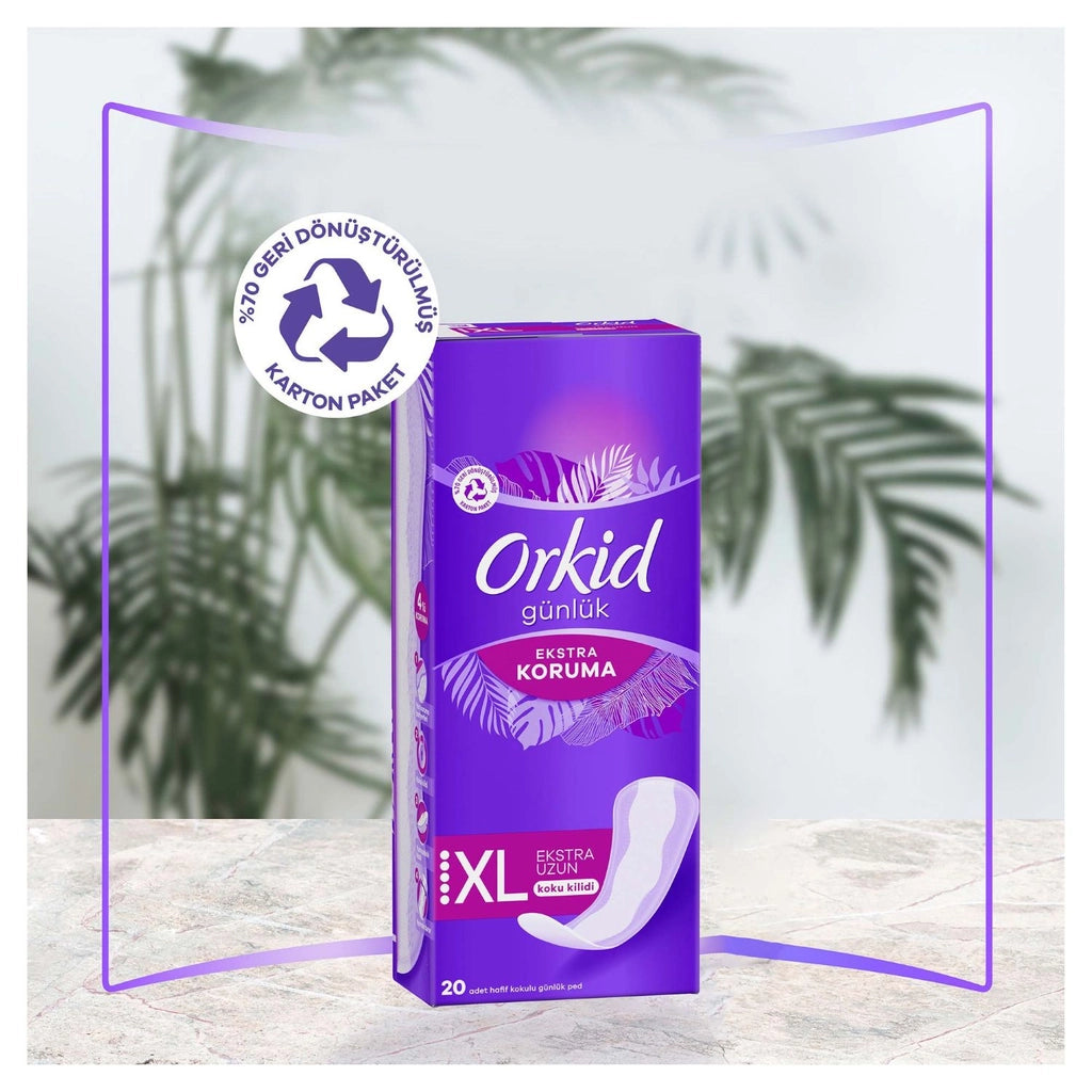 Orkid Daily Protection Eco Long Daily Pads 52 Pack