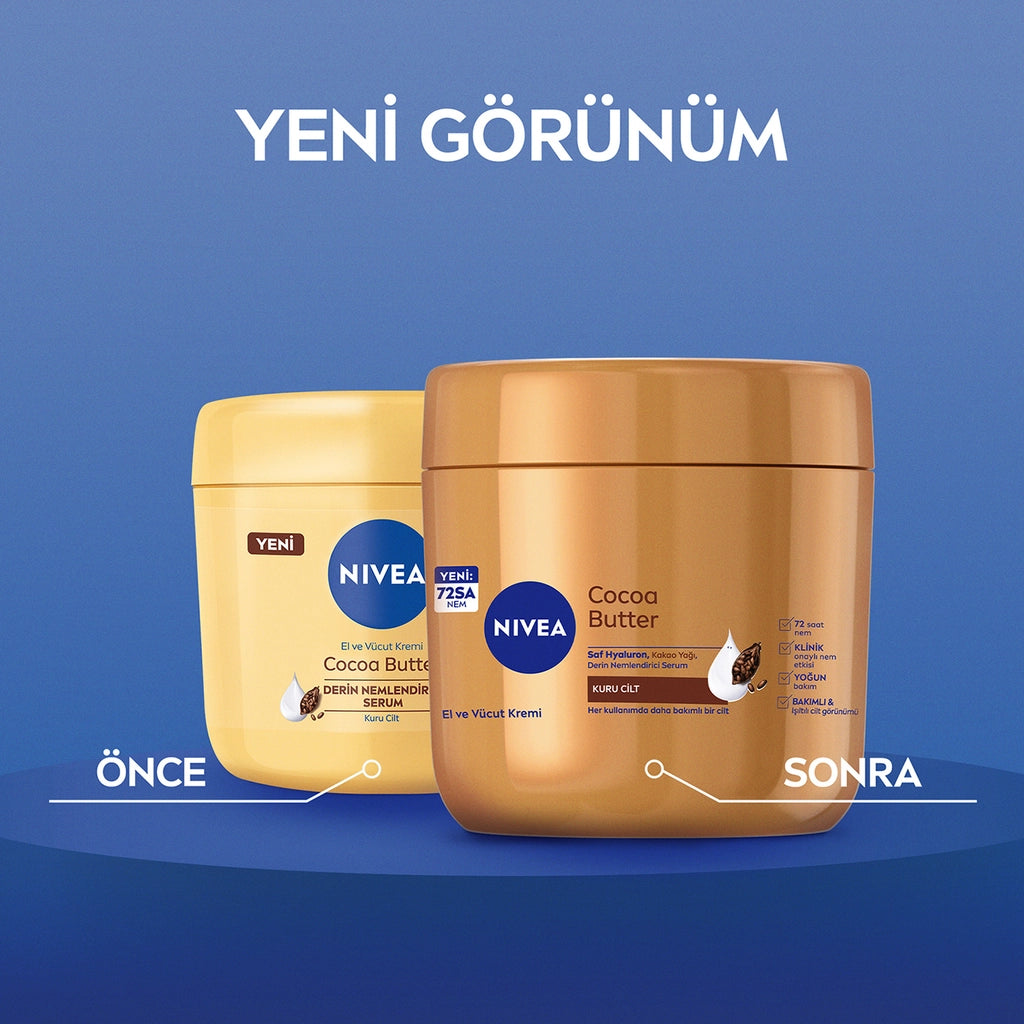 Nivea Cocoa Butter Hand and Body Care Cream 400 ml