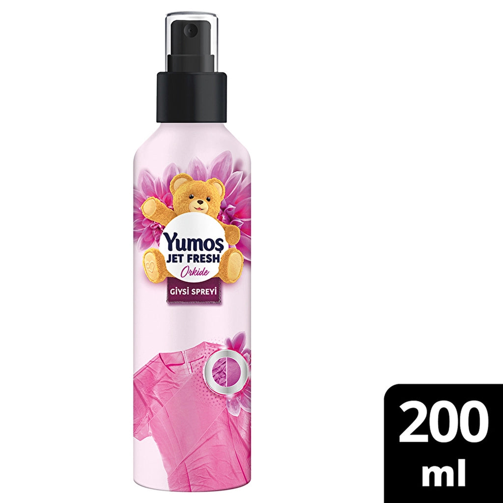 Yumoş Jet Fresh Spray Orchid 200 ml
