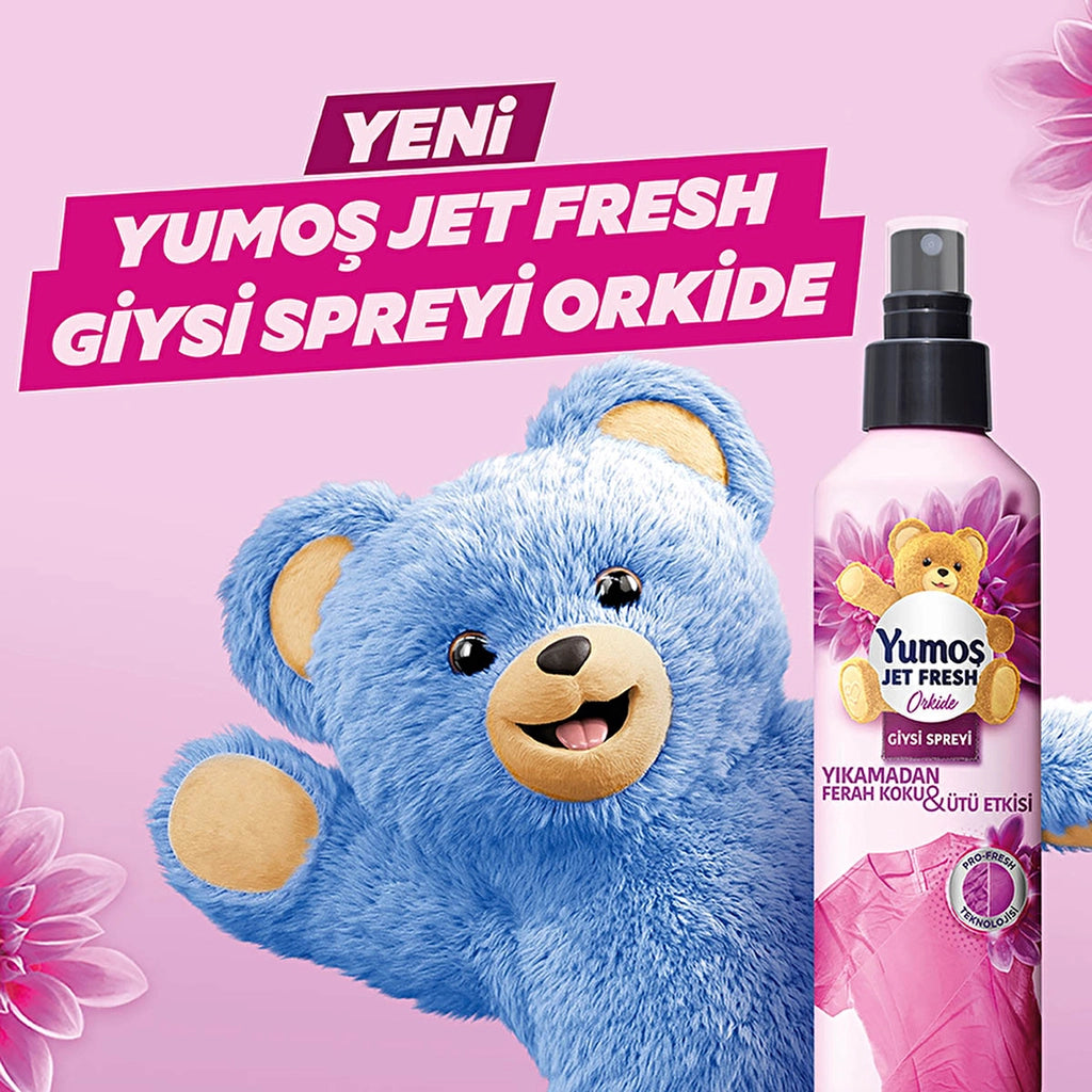 Yumoş Jet Fresh Spray Orchid 200 ml