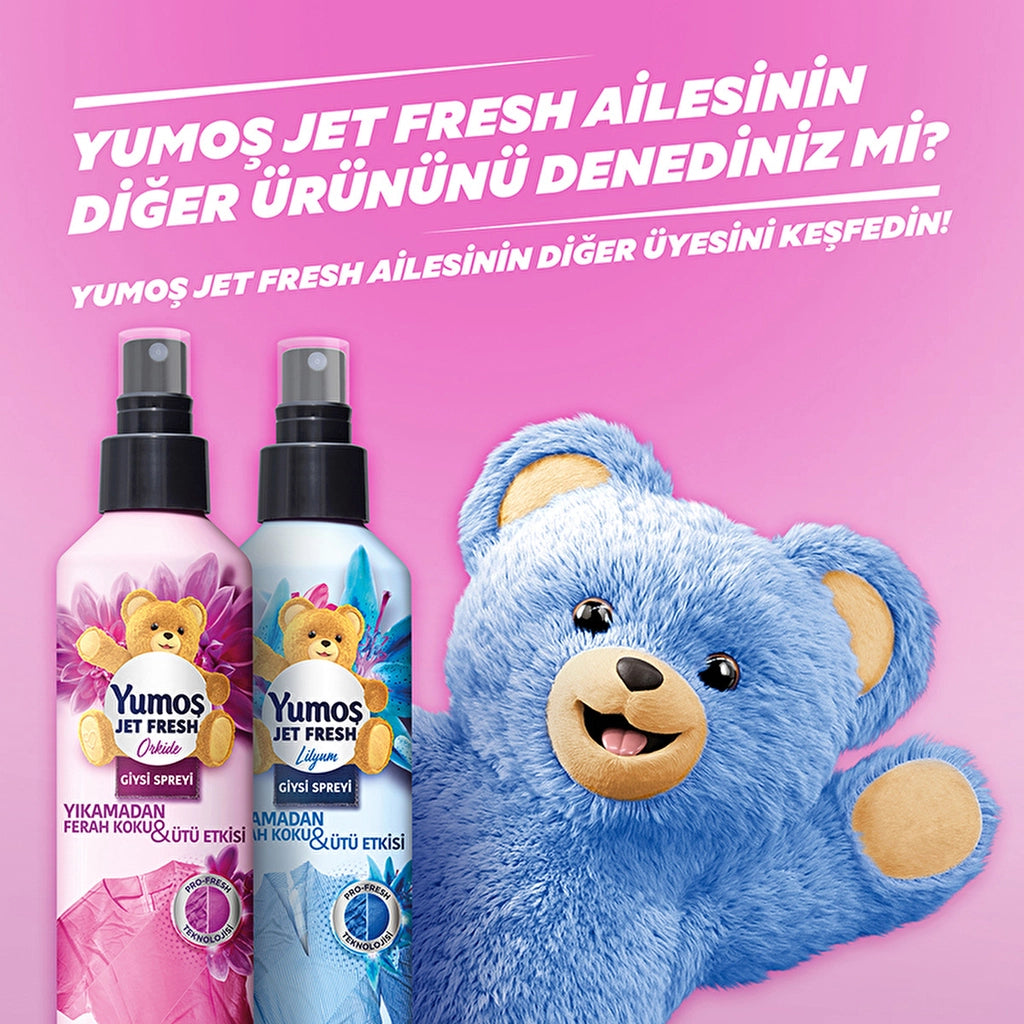 Yumoş Jet Fresh Spray Orchid 200 ml