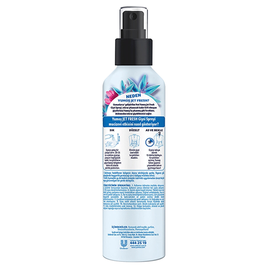 Yumoş Jet Fresh Spray Lilium 200 ml