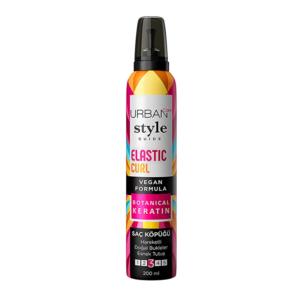Urban Care Style Guide Elastic Curl Hair Mousse 200 ml