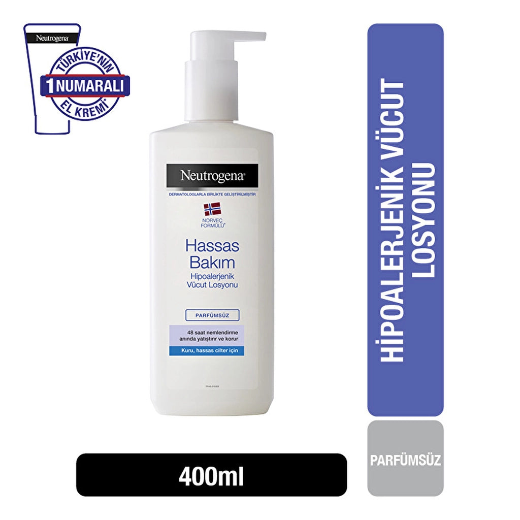 Neutrogena Deep Moisture Perfume-Free Body Lotion 400 ml