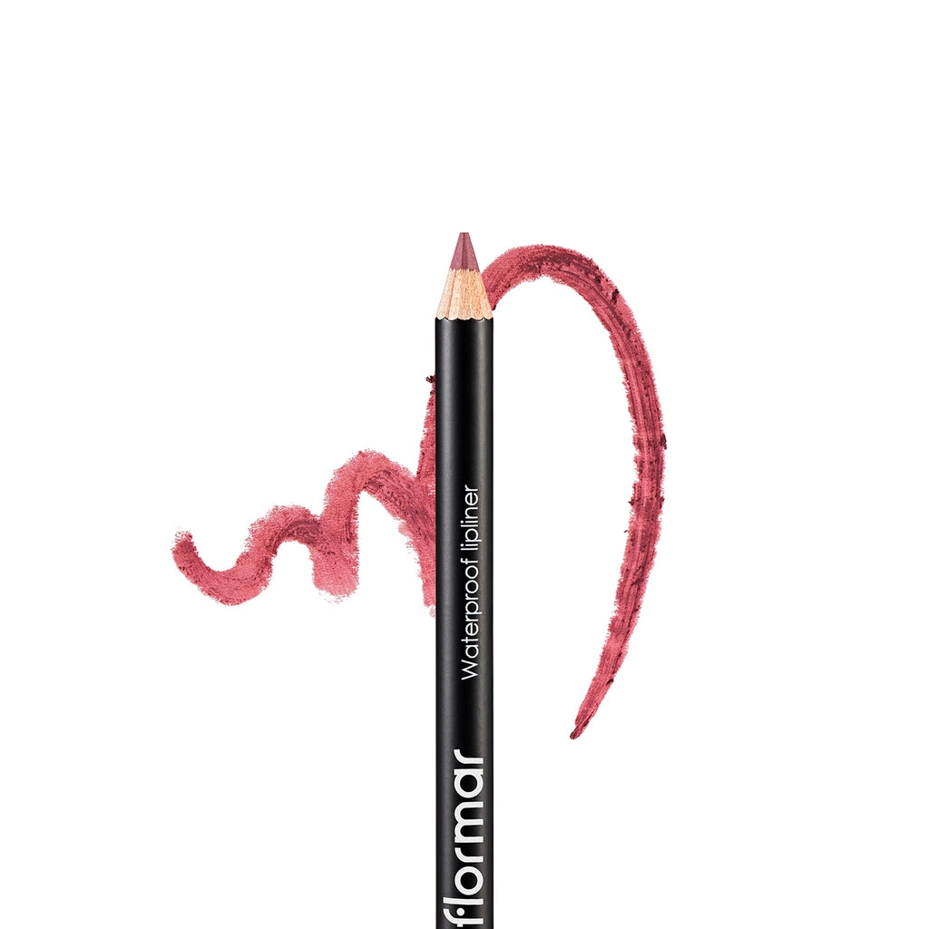 Flormar Waterproof and Intensely Pigmented Matte Lip Pencil 203 Subdued Pink